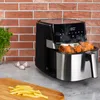 Fettfreie Friteuse 6.5L 2200W Wifi Lcd Smart Mit 8 Produktbild-Vorschau 2