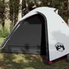 vidaXL Kuppel-Campingzelt 3 Personen Weiß Dunkel Produktbild-Vorschau 2
