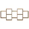 vidaXL Étagère murale Chêne Artisan 159x18x65 cm Bois Voir les images du produit 4