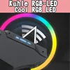 Close-up of a gaming desk with RGB lighting. Produktbild-Vorschau