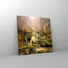 Bilder auf glas - Wald Wasserfall Natur Umwelt - 40x40cm - Produktbild-Vorschau 4
