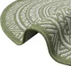 Eleganter runder Outdoor-Teppich mit Ethno-Muster – Produktbild-Vorschau 5
