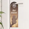 Faultier Bleib draußen! Komm rein! Türhänger für Produktbild-Vorschau 8