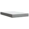 vidaXL Boxspringbett mit Matratze Hellgrau 120x190 cm Stoff Produktbild-Vorschau 6