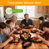 2er-Set Silikonformen für Philips Airfryer 3000/5000 9L Productafbeelding-voorbeeld