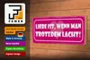 Holzschild Spruch 27x10cm Liebe wenn man trotzdem lacht Produktbild-Vorschau 4