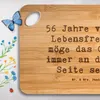 Mr. & Mrs. Panda holzschneidebrett Spruch 56. Geburtstag - Produktbild-Vorschau 3