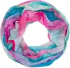 styleBREAKER Damen Loop Schal mit buntem Aquarell Produktbild-Vorschau 1