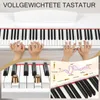 ALIGHTUP E-Piano 88 touches pondérées,Piano électrique Voir les images du produit 11