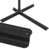 A close-up view of a black umbrella stand base and a part of the umbrella pole. Anteprima dell’immagine prodotto