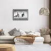 Gerahmtes Poster - Schwarzer Rahmen - Zebras Fotografie Produktbild-Vorschau 7