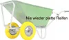 2x Schubkarrenrad pannensicher 4.80/4.00-8 mit Achse Produktbild-Vorschau 3