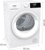 Gorenje DHNE72 Wärmepumpentrockner, 7 kg, 15 Programme Produktbild-Vorschau 6