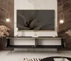 AURORA RTV Schrank schwarz matt mit LED Produktbild-Vorschau 3