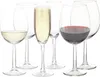 Excellent Houseware Weinglaser-Set - 18-teilig - Glas - 3 Produktbild-Vorschau 6