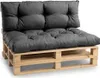 Coussin de palette, Coussin de canapé de jardin, Coussin Voir les images du produit 1