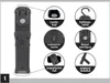 REV LED Akku Handlampe Arbeitsleuchte Torch schwarz 3,7W Produktbild-Vorschau 4