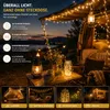 2x LED Lichterkette 20m 200 LEDs Warmweiß 8 Modi Produktbild-Vorschau 7