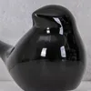 2er Set Dekofigur Vogel Schwarz Porzellan Tischdeko Deko Produktbild-Vorschau 4