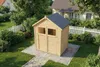 WOODTEX Naturbelassen 180 x 120 cm Gartenhaus Sylta 1, 14 Produktbild-Vorschau 9