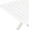 （Robust Möbel） Gartentisch Klappbar Weiß 79 x 72 x 70cm Produktbild-Vorschau 4