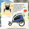 PawHut 2-in-1 Hundeanhänger für Fahrrad Hundebuggy für Produktbild-Vorschau 3