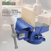 Schraubstock parallel 360° drehbar mit Amboss für Werkbank Produktbild-Vorschau 3
