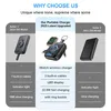 P007 Powerbank 10000 mAh z bezprzewodowym ładowaniem 22,5 Podgląd zdjęcia produktu 3
