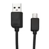 A close-up studio shot of a USB charging cable with a standard USB-A connector on one end and a micro-USB connector on the other. Produktbild-Vorschau