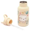 Trinkflasche Tiere - 21 x 7 cm - Beige | by Sassi Junior Produktbild-Vorschau 5