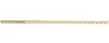 A long, thin, gold-colored metal profile with a decorative pattern of small squares and rectangles. Produktbild-Vorschau