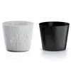 Květináč SANDY ROUND s vkladem 12,8 cm - barva: bílá Voir les images du produit 6