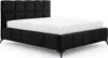 Bett mit Bettkasten 180x200cm Schwarz Produktbild-Vorschau 3