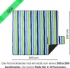 wometo eco-line Picknickdecke 100% recyceltes Fleece Produktbild-Vorschau 4