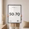 Bilderrahmen 50x70 cm für Fotos und Poster, schwarz, MDF – Produktbild-Vorschau 10