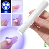 Ręczna lampa do paznokci, 2 timery, 3 chipy lampy, 3 W, Podgląd zdjęcia produktu 3