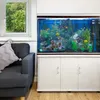Akvárium kompletní sada domácí akvárium ryby s podstavcem Náhled obrázku produktu 2