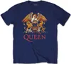 Queen - stemma classico - t-shirt grande unisex - nero Anteprima dell’immagine prodotto 1