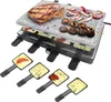 1400W Raclette Gril pre 8 osôb z nehrdzavejúcej ocele Náhľad obrázku produktu 1