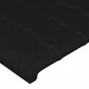 vidaXL LED Kopfteil Schwarz 80x5x78/88 cm Stoff Produktbild-Vorschau 5