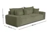 Sofiland Cordo Canapé Convertible 3 Places Velours Côtelé Voir les images du produit 10