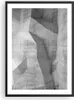 Gerahmtes Poster - Schwarzer Rahmen - Beton Wand Grau - Produktbild-Vorschau 1