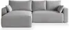 Masseno Ecksofa FORIL P mit Schlaffunktion L-Form, Sofa mit Produktbild-Vorschau 2