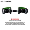 PH Fitness Verstellbare Hantel Set 24KG Dunkel Grün - 2 Produktbild-Vorschau 6