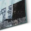 DEQORI Hybrid Leinwand Bild 150x60 cm 'Blaue Tiefen' Produktbild-Vorschau 5