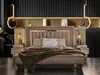 Komplette Schlafzimmermöbel Doppelbett Bett Nachttische Produktbild-Vorschau 1