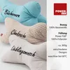 POWER INN Leseknochen | Bestickt | Beige "Lieblingsmensch" Produktbild-Vorschau 4