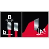 Diagram showing dimensions of a tool bit. Produktbild-Vorschau