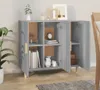vidaXL Sideboard Grau Sonoma 90x34x80 cm Holzwerkstoff Produktbild-Vorschau 6