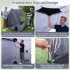 COSTWAY, pop-up pavilón, 427x427 cm, pavilón pro 10-12 Náhled obrázku produktu 4